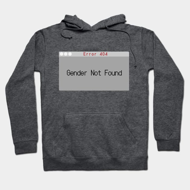 Gender not Found Hoodie by FernPaints